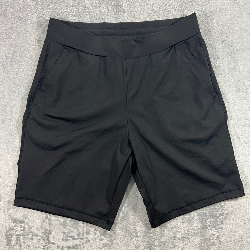 32 DEGREES Cool Active Shorts Mens Medium Black NEW TM2SSC39CO Stretch Sport